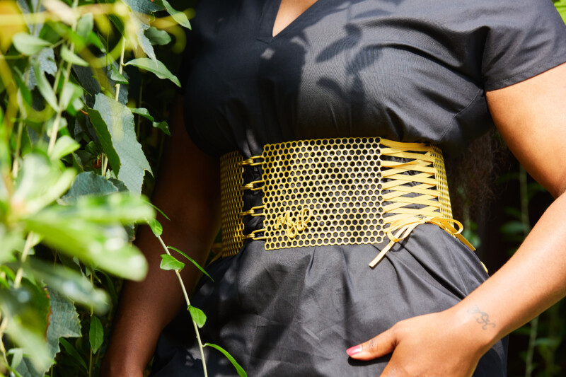 GA Adwoa in Gold 3 GA Adwoa in Gold - Image 3