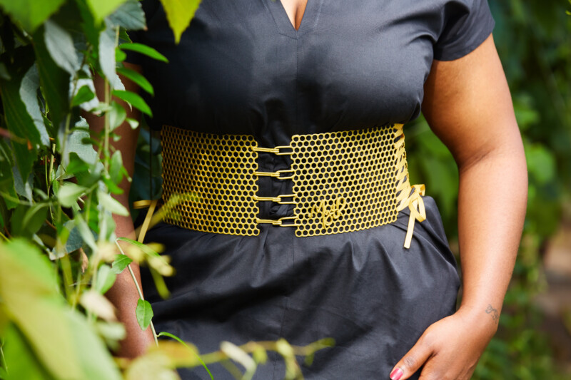 GA Adwoa in Gold 2 GA Adwoa in Gold - Image 2